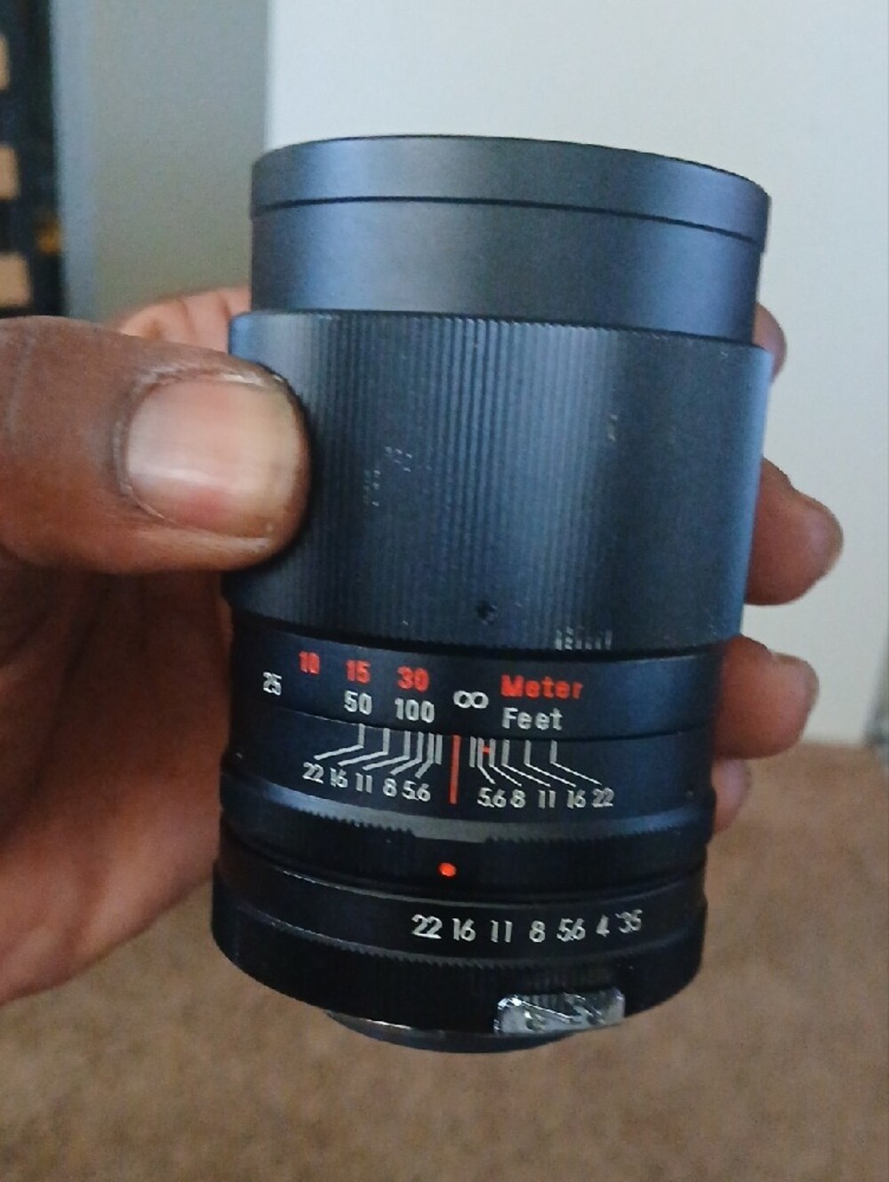 135mm f/3.5 Auto Telephoto Lens - Black